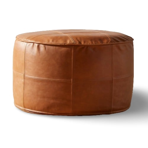 Gerçek Deri Puf - Soho 182