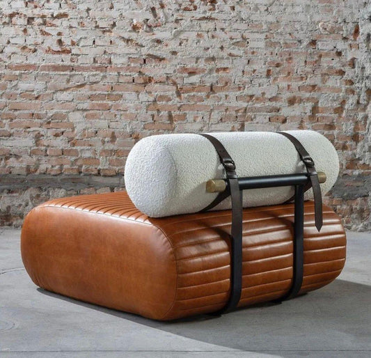 Gerçek Deri Tasarım Berjer - Soho 429