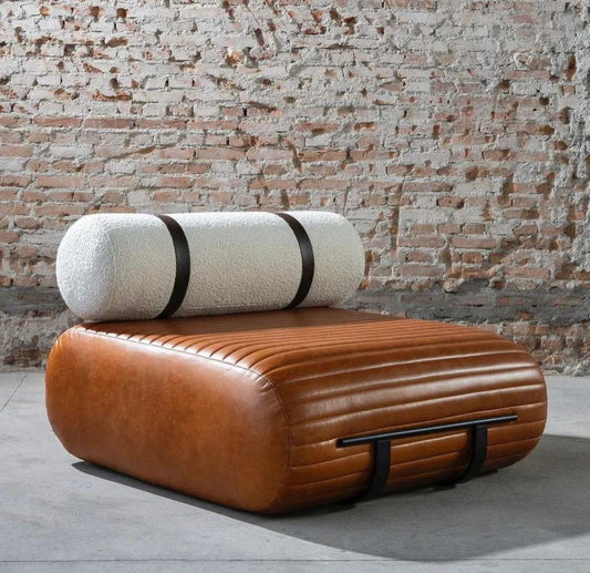 Gerçek Deri Tasarım Berjer - Soho 429