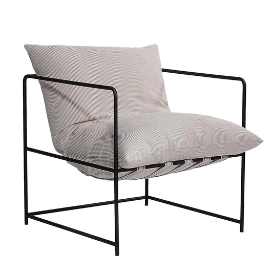 Metal Fitilli Kadife Berjer - Soho405