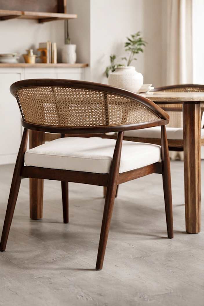 Doğal Ahşap Yemek Sandalyesi - Soho 606