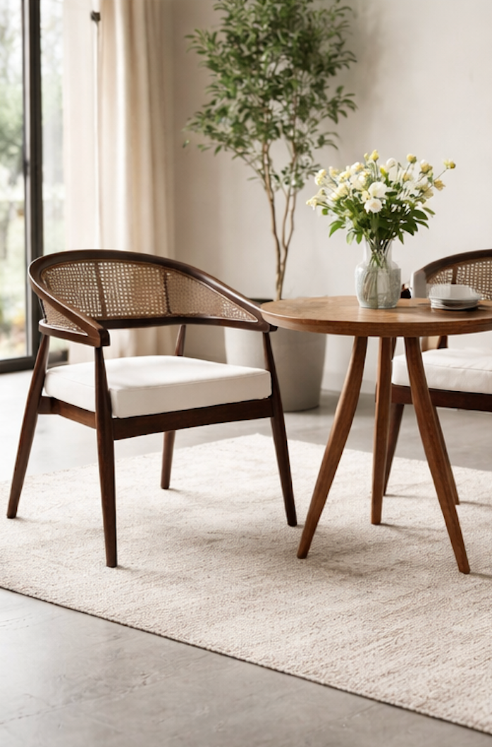 Doğal Ahşap Yemek Sandalyesi - Soho 606