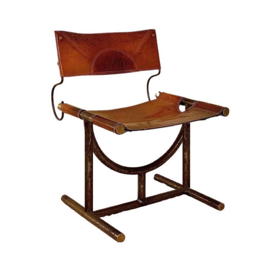 Gerçek Deri - Metal Sandalye - Soho 297