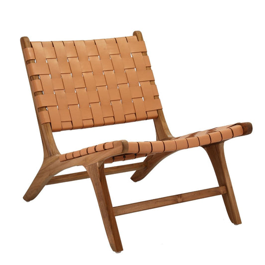 Gerçek Deri-Ahşap Berjer - Soho 318